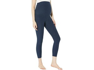 () ӥɥ襬 ǥ ޥ˥ƥ ѥ  ڡ ץ 쥮󥰥 Beyond Yoga women Beyond Yoga Maternity Empire Waisted Spacedye Capri Leggings Nocturnal Navy