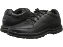 (取寄) ロックポート メンズ ワールド ツアー クラシック Rockport men Rockport World Tour Classic Black Tumbled Leather