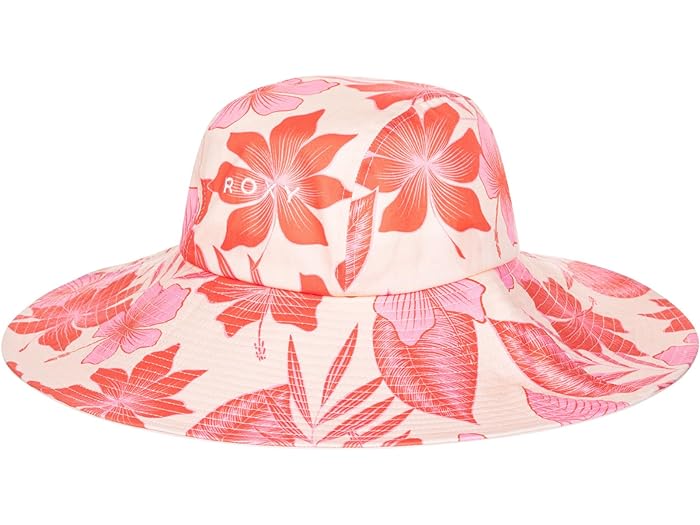 ()  ǥ   ܡ Хå ϥå ˹ Roxy women Roxy Star Is Born Bucket Hat Pale Dogwood Hibiscus