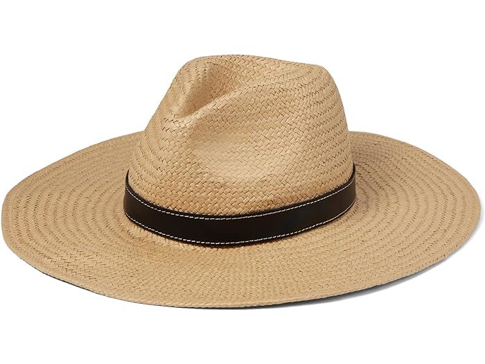 (取寄) メイドウェル レディース パッカブル ブリムド ストロー ハット 帽子 Madewell women Madewell Packable Brimmed Straw Hat Desert Dune