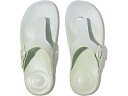 (取寄) フィットフロップ レディース アイクッション イリデセント アジャスタブル バックル フリップ-フロップス FitFlop women FitFlop Iqushion Iridescent Adjustable Buckle Flip-Flops Sagebrush/Skywash Blue