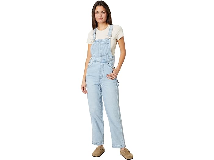 () ChEF fB[X fj I[o[TCY J[y^[ I[o[I[ C RA[ EHbV Madewell women Madewell Denim Oversized Carpenter Overalls in Collier Wash Collier Wash