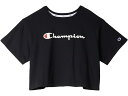 (取寄) チャンピオン レディース ザ クロップド ティー Champion women Champion The Cropped Tee Black