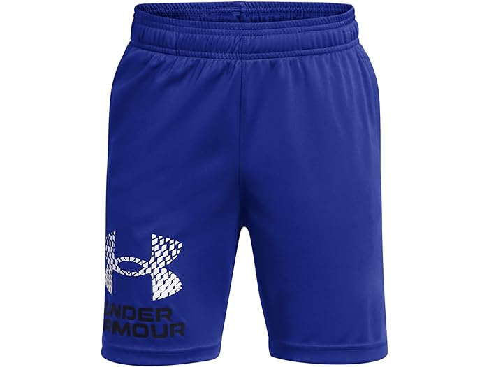 () A_[A[}[ LbY LbY ebN S V[c (rbO LbY) Under Armour Kids kids Under Armour Kids Tech Logo Shorts (Big Kids) Royal/Black