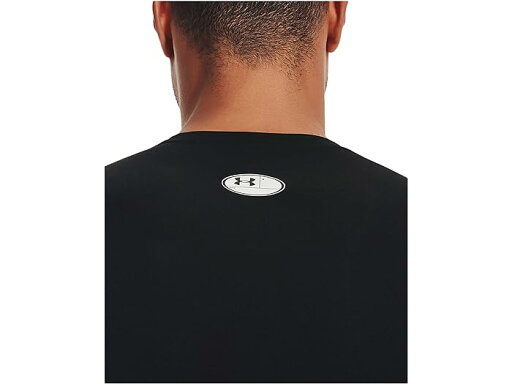 (取寄) アンダーアーマー メンズ ヒートギア アーマー コンプレッション ロング スリーブ Under Armour men Heatgear Armour Compression Long Sleeve Black/White