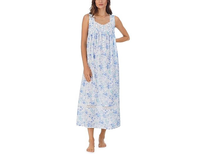 (取寄) アイリーン ウエスト レディース スリーブレス バレエ ガウン Eileen West women Eileen West Sleeveless Ballet Gown Blue Floral 1