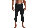 () A_[A[}[ Y q[gMA A[}[ 3/4 MOX Under Armour men Under Armour Heatgear Armour 3/4 Leggings Black/Pitch Gray