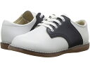 (取寄) フットメイト キッズ チェアー 3 (インファント/トドラー/リトル キッド) FootMates kids FootMates Cheer 3 (Infant/Toddler/Little Kid) White/Navy 1