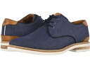 (取寄) フローシャイム メンズ ハイランド キャンバス プレーン トゥ オックスフォード Florsheim men Florsheim Highland Canvas Plain Toe Oxford Navy Canvas/White Sole