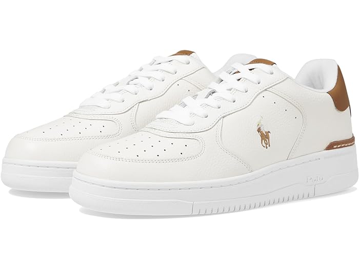(取寄) ラルフローレン メンズ マスターズ CRT Polo Ralph Lauren men Masters CRT Deckwash White/Tan Multi PP