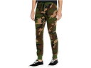 ラルフローレン (取寄) ラルフローレン メンズ ライトウェイト ワッフル プリンテッド ジョガー パンツ Polo Ralph Lauren men Polo Ralph Lauren Lightweight Waffle Printed Jogger Pants Surplus Camo/Dusk Orange Pony Print