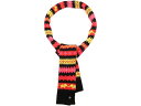 (取寄) ケイトスペード レディース ホリディ フェア アイル ニット スカーフ Kate Spade New York women Kate Spade New York Holiday Fair Isle Knit Scarf Black Multi