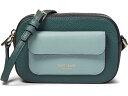 () PCgXy[h fB[X A@ J[ubNg yuh U[ NX{fB Kate Spade New York women Kate Spade New York Ava Color-Blocked Pebbled Leather Crossbody Artesian Green Multi