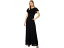 () ƥåɥ١ ǥ ١  ץ   ơ ǥơ Ted Baker women Ted Baker Olivvee Cape Jumpsuit with Ladder Tape Detail Black