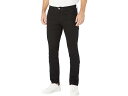 (取寄) アルマーニエクスチェンジ メンズ スリム フィット コットン ストレッチ ファイブポケット パンツ Armani Exchange men Armani Exchange Slim Fit Cotton Stretch Five-Pocket Pants Black