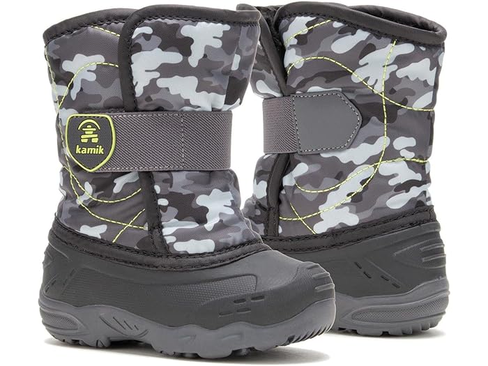 (取寄) カミック キッズ キッズ スノーバグ 6 (トドラー/リトル キッド) Kamik Kids kids Kamik Kids Snowbug 6 (Toddler/Little Kid) Black/Charcoal