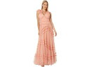 ビーシービージーマックスアズリア (取寄) BCBGマックスアズリア レディース ロング イブニング ドレス BCBGMAXAZRIA women BCBGMAXAZRIA Long Evening Dress Sunset