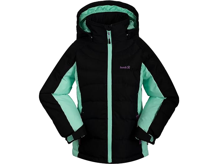 () ߥå å 륺  󥻥ƥå  㥱å (ȥɥ顼/ȥ å/ӥå å) Kamik Kids girls Kamik Kids Aayla Synthetic Down Jacket (Toddler/Little Kids/Big Kids) Black/Cabbage