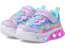 () XPb`[Y LbY K[Y tb^[ n[g Cg - O[B[ X[ (gh[) SKECHERS KIDS girls SKECHERS KIDS Flutter Heart Lights - Groovy Swirl 303253N (Toddler) Lavender/Aqua