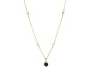 () PhXRbg fB[X m V[g y_g lbNX Kendra Scott women Kendra Scott Nola Short Pendant Necklace Gold/Blue Drusy