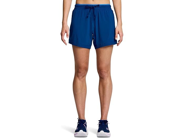 (取寄) サッカニー レディース アウトペース 5 ショーツ Saucony women Saucony Outpace 5" Shorts Indigo