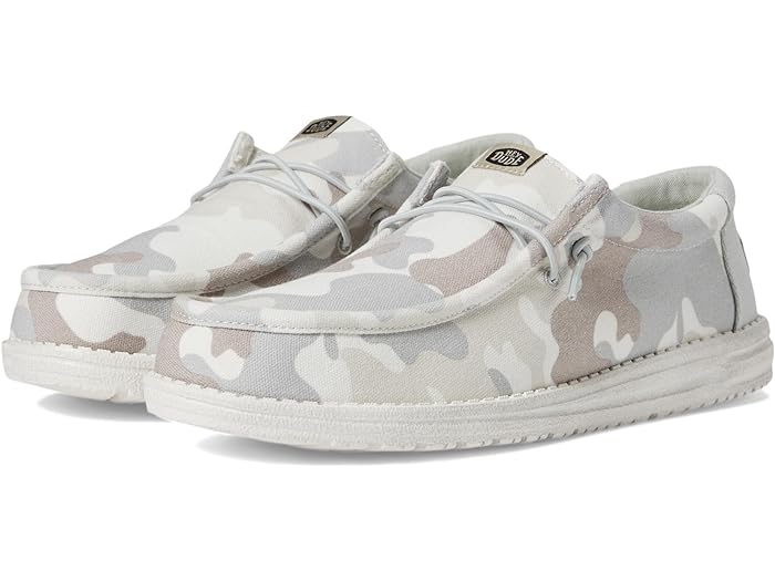 (取寄) ヘイ デュード メンズ ウォーリー ウォッシュド カモ Hey Dude men Hey Dude Wally Washed Camo Greyscale Desert Camo