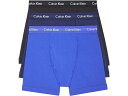 (取寄) カルバンクライン アンダーウェア メンズ コットン ストレッチ ボクサー ブリーフ 3-パック Calvin Klein Underwear men Cotton Stretch Boxer Brief 3-Pack Black 1
