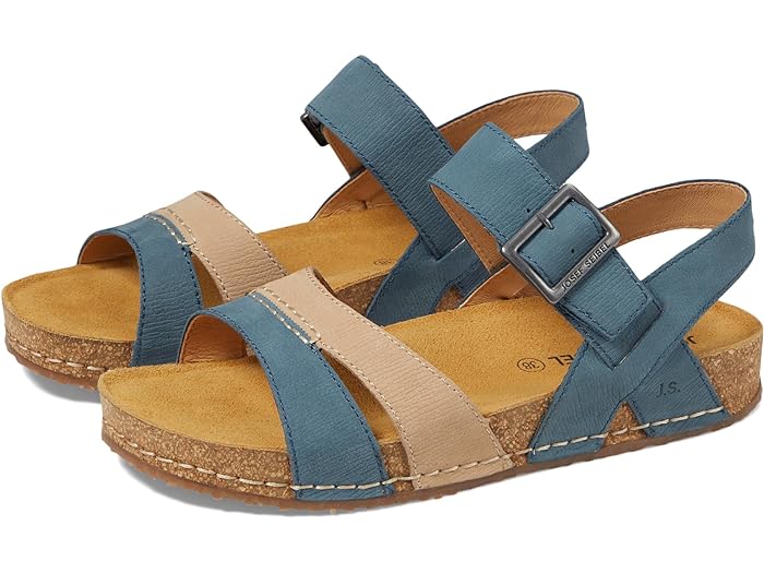 () 祻 ٥ ǥ ϥ 01 Josef Seibel women Hannah 01 Azur/Kombi Pl...