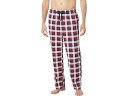 () m[eBJ Y TXeiu[ Ntebh vCh t[X X[v pc Nautica men Nautica Sustainably Crafted Plaid Fleece Sleep Pants Rio Red