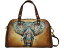 (取寄) アヌシュカ レディース ワイド オーガナザー サッチェル 695 Anuschka women Anuschka Wide Organizer Satchel 695 Elephant Mandala