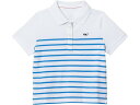 () B[h@CY LbY K[Y ug XgCvh we[W | (gh[/g LbY/rbO LbY) Vineyard Vines Kids girls Vineyard Vines Kids Breton Striped Heritage Polo (Toddler/Little Kids/Big Kids) Bay Stripe/Hull Blue