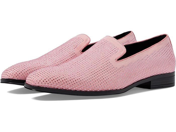 (取寄) ステイシー アダムス メンズ スワーヴ ラインストーン スリップ-オン Stacy Adams men Stacy Adams Suave Rhinestone Slip-On Blush Pink