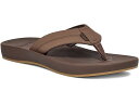 (取寄) サヌーク メンズ コズミック コースト Sanuk men Cosmic Coast Brown