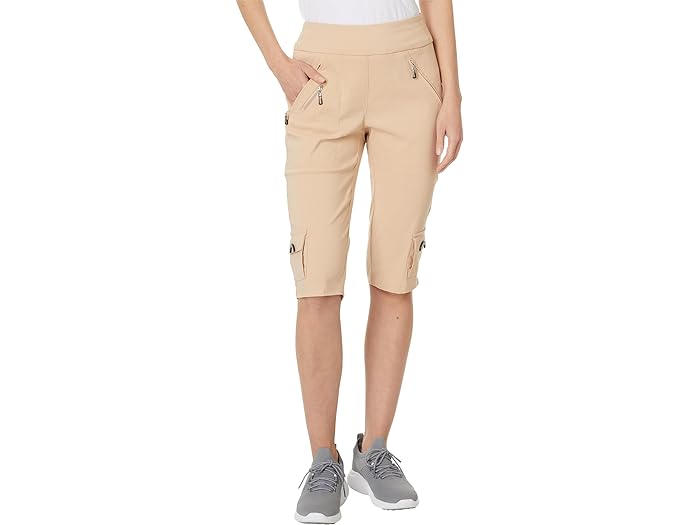 (取寄) ジェイミー サドック レディース 24.5 スキニーリシャス ニー カプリ Jamie Sadock women 24.5 Skinnylicious Knee Capris Crme Brulee