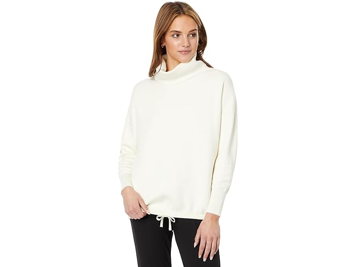 () o[[ fB[X LxfBbV [ lbN jbg Varley women Varley Cavendish Roll Neck Knit Egret