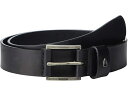 () jN\ Y AJ[i U[ xg Nixon men Nixon Americana Leather Belt Black/Silver