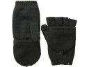 () vbV fB[X t[XCh eLXeBkO ~gY Plush women Plush Fleece-Lined Texting Mittens Black