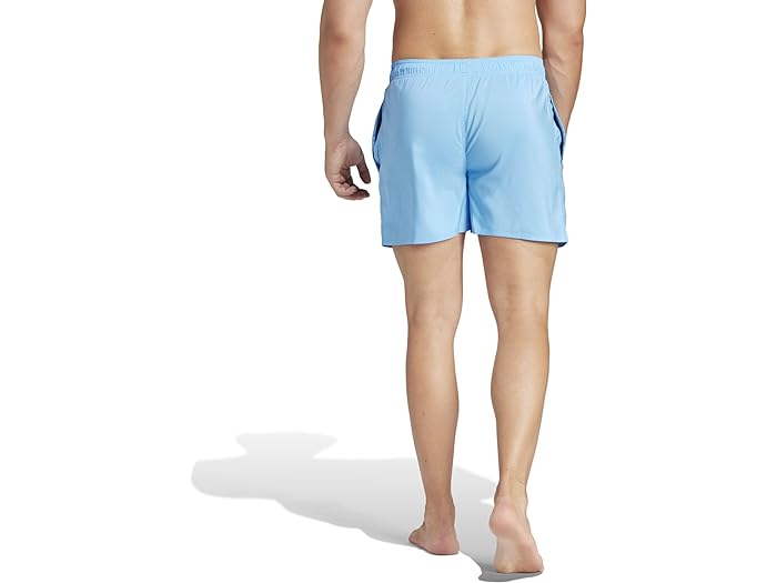 (取寄) アディダス メンズ ソリッド CLX クラシック-レングス スイム ショーツ adidas men Solid CLX Classic-Length Swim Shorts Blue Burst/Black