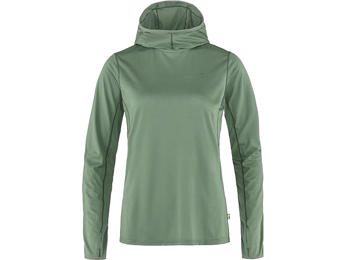 () tF[[x fB[X ArXR T-t[fB[ Fjllrven women Fjallraven Abisko Sun-Hoodie Patina Green