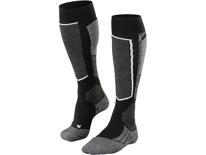 (取寄) ファルケ メンズ SK2 カシミア インターミディエイト ニー ハイ スキーイング ソックス 1-ペア Falke men Falke SK2 Cashmere Intermediate Knee High Skiing Socks 1-Pair Black Mix