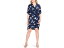 () ˥å ǥ ץ饹  ֥ȥ饯 ӥ ɥ쥹 NIC+ZOE women NIC+ZOE Plus Size Abstract Billow Dress Indigo Multi