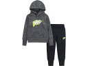 (取寄) ナイキ キッズ ボーイズ ゴー フォア ゴールド プルオーバー パンツ セット (トドラー) Nike Kids boys Nike Kids Go For Gold Pullover Pants Set (Toddler) Black