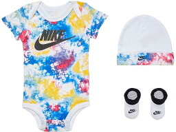 (取寄) ナイキ キッズ ボーイズ タイダイ ボックス セット (インファント/トドラー/リトル キッズ) Nike Kids boys Nike Kids Tie-Dye Box Set (Infant/Toddler/Little Kids) White