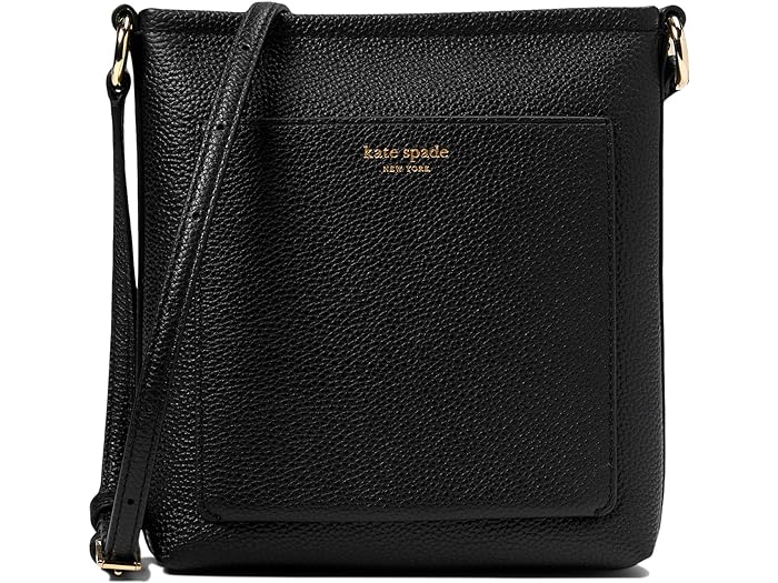 ケイト・スペード ニューヨーク ウエストポーチ レディース (取寄) ケイトスペード レディース アヴァ ペブルド レザー Kate Spade New York women Kate Spade New York Ava Pebbled Leather Swingpack Black