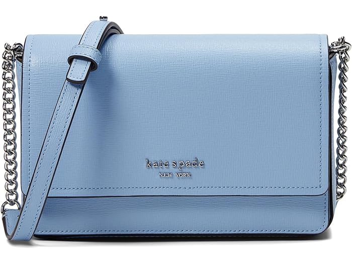 () ȥڡ ǥ 륬 ե 쥶 եå  å Kate Spade New York women Kate Spade New York Morgan Saffiano Leather Flap Chain Wallet North Star