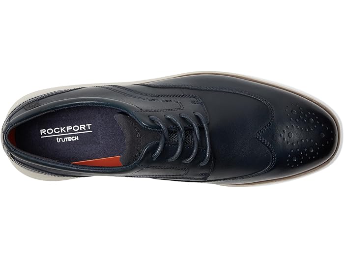 (取寄) ロックポート メンズ ギャレット ウイング ティップ Rockport men Garett Wing Tip New Dress Blues