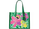 () PCgXy[h fB[X }nb^ gsJ tH[[W LoX WJ[h X[ g[g Kate Spade New York women Kate Spade New York Manhattan Tropical Foliage Canvas Jacquard Small Tote Watercress Multi