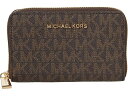 () }CPR[X fB[X WFbg Zbg X[ Wbv AEh J[h P[X MICHAEL Michael Kors women MICHAEL Michael Kors Jet Set Small Zip Around Card Case Brown/Acorn