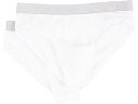 () n Y Rbg GbZV 2-pbN u[t Hanro men Hanro Cotton Essentials 2-Pack Brief White