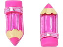 (取寄) ベッツィジョンソン レディース ペンシル ノン-マッチング スタッズ イヤリングス Betsey Johnson women Betsey Johnson Pencil Non-Matching Stud Earrings Pink 3